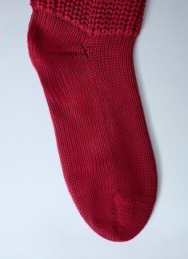 Moncler x Rick Owens Hiking Socks Red mcs0363022