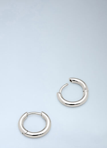 LN-CC® - Tom Wood: Classic Small Hoop Earrings - Silver Tom Wood Classic Small Hoop Earrings Silver tmw0366017