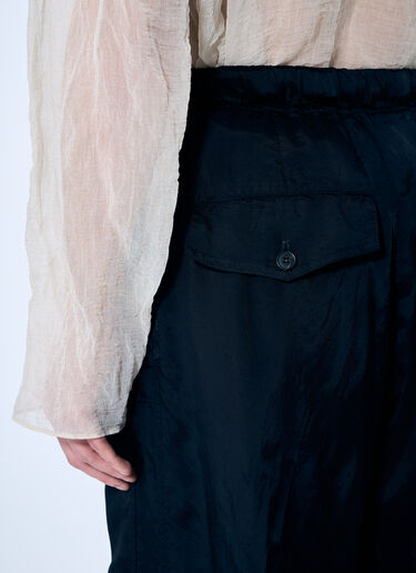 Dries Van Noten Satin Pants Navy dvn0160001