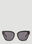 Tekla Crossed Sunglasses White tek0353004