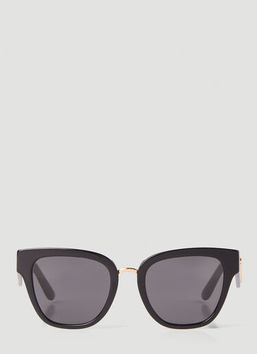 Dolce & Gabbana Crossed Sunglasses Black ldg0353002