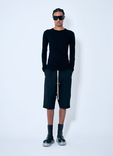 Rick Owens Bela Cargo Shorts Black ric0159021