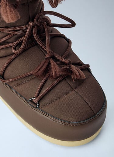 Moon Boot EVX Light Nylon Boots Brown mnb0366021