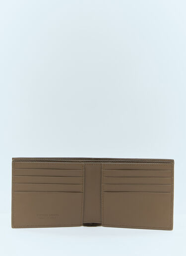 Bottega Veneta Intrecciato Bi-Fold Wallet Khaki bov0158021