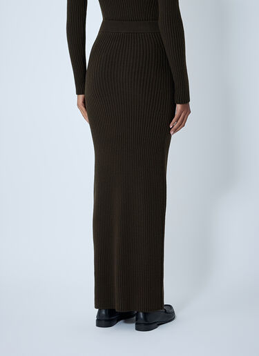 Knit Midi Skirt Max Mara Knit Midi Skirt Green max0262056