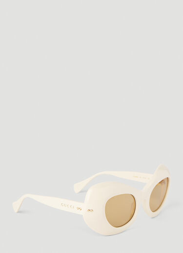 Gucci Cat-Eye Acetate Sunglasses Yellow guc0245247