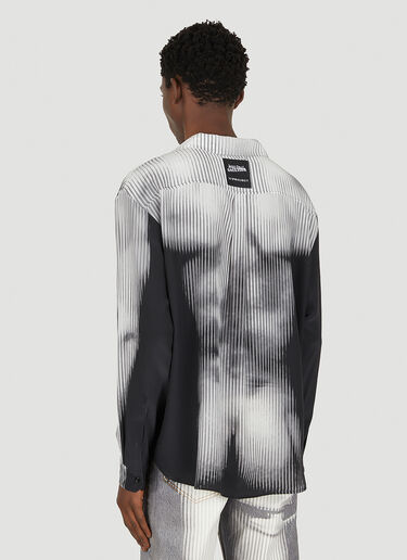 Y/Project x Jean Paul Gaultier Body Morph Pyjama Shirt Black ypg0350006
