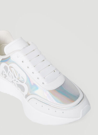 Alexander McQueen Sprint Runner Sneakers Silver amq0252017