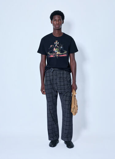 LN-CC® - Vivienne Westwood: Still Life Orb Classic T-Shirt - Black Vivienne Westwood Still Life Orb Classic T-Shirt Black vvw0166008