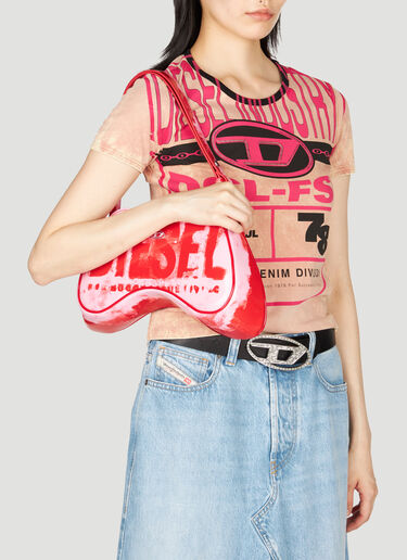 플레이 숄더백 Diesel 플레이 숄더백 레드 dsl0255057