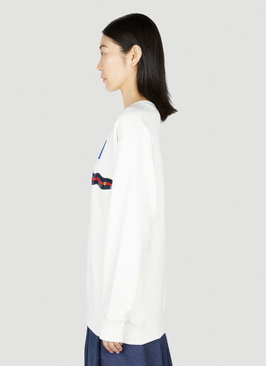 Gucci Tape Me Sequin Sweatshirt White guc0252074