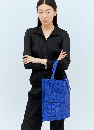 Bao Bao Issey Miyake プリズムプラス トートバッグ ブルー bao0257003