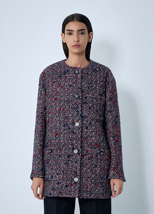Gucci Wool Boucle Jacket Multicolour guc0261122