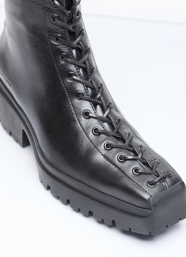 Alexander Wang Terrain 系带及膝靴 黑色 awg0256021