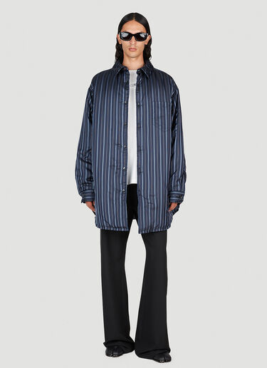 Maison Margiela Padded Shirt Navy mla0153014
