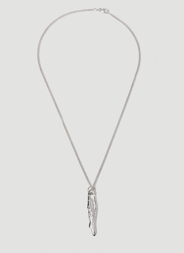 Octi Icicle Pendant Necklace Silver oct0351005