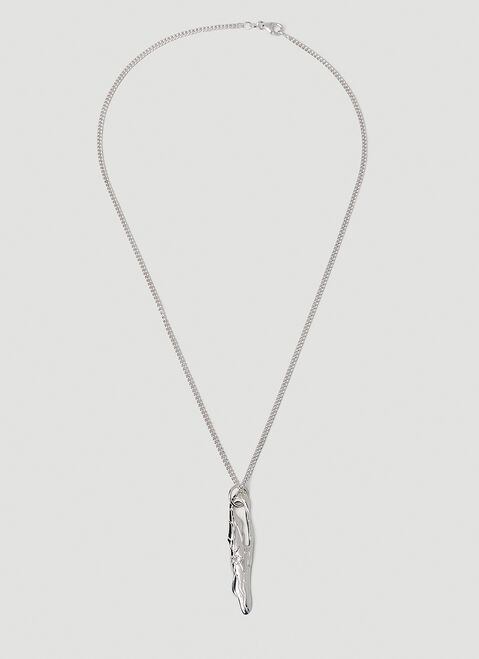 Octi Icicle Pendant Necklace Silver oct0352003