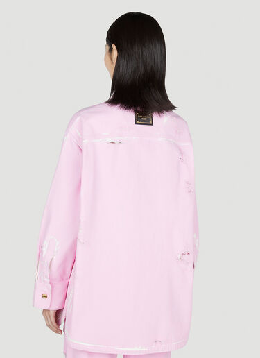 Dolce & Gabbana Oversized Shirt Pink dol0251011