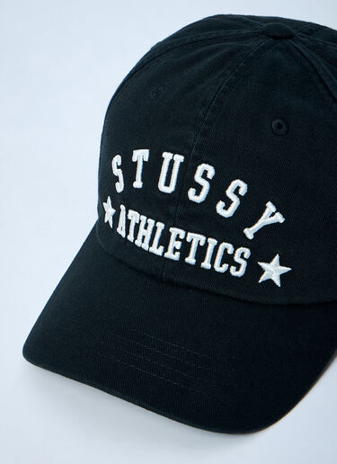 Stüssy Logo Motif Baseball Cap Black sts0161013