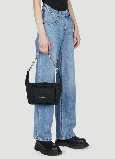 Balenciaga Raver Shoulder Bag Black bal0252091