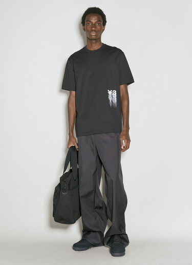 Y-3 GFX Short Sleeve T-Shirt Black yyy0356009