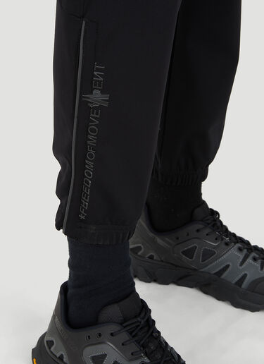 9 Moncler DYNAMIC 抽绳运动裤 黑色 mdn0148010