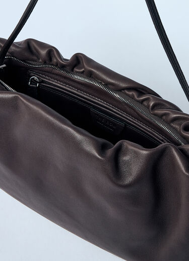 The Row XL Bourse Shoulder Bag Brown row0259018