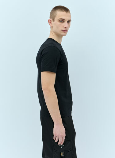Comme Des Garçons PLAY Logo Patch T-Shirt Black cpl0355011