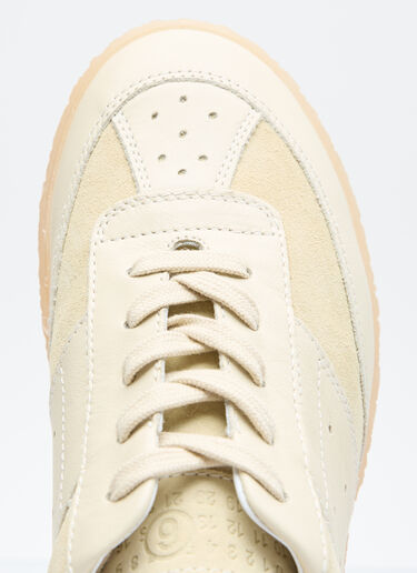 MM6 Maison Margiela 6 Court Sneakers Yellow mmm0255017