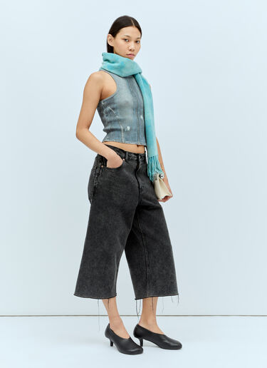 Printed Tank Top Acne Studios Printed Tank Top Blue acn0256039