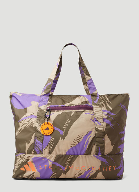 Y-3 Graphic Print Tote Bag Black yyy0354027