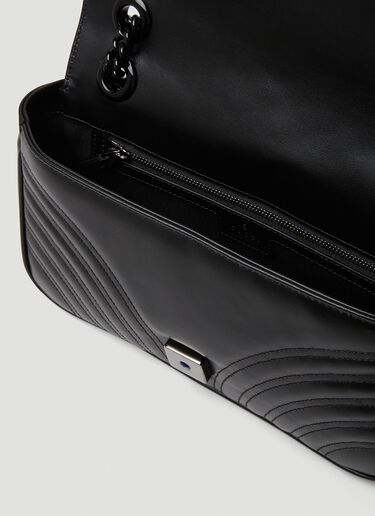 Gucci Marmont GG 2.0 Shoulder Bag Black guc0250135