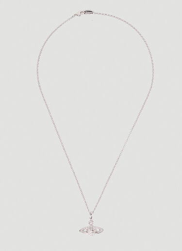 Vivienne Westwood Mini Bas Relief Necklace Silver vvw0146055