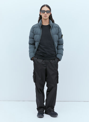 Compass Patch Sweatshirt Stone Island Compass Patch Sweatshirt Black sto0154052