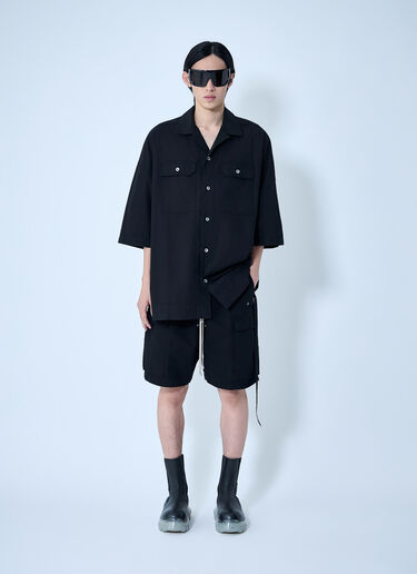 Rick Owens DRKSHDW Cargobela Shorts Black drk0164015