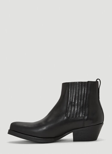 Our Legacy Cuban Ankle Boots Black our0142012