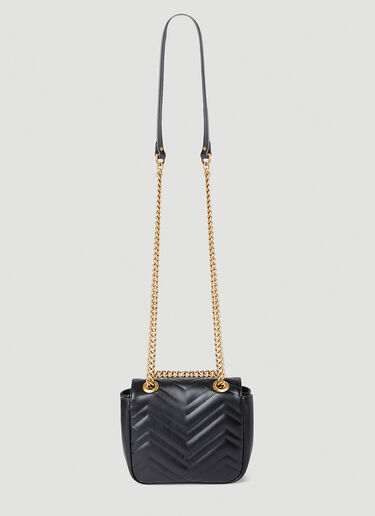GG Marmont 2 Mini Shoulder Bag Gucci GG Marmont 2 Mini Shoulder Bag Black guc0252027