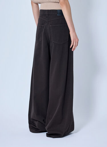 LN-CC® - Sportmax: Wide-Leg Trousers - Brown Sportmax Wide-Leg Trousers Brown spx0265034