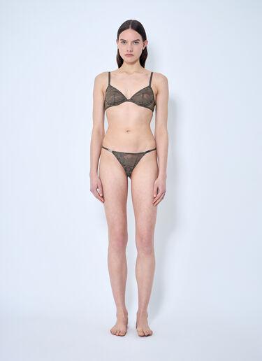 SAVAGE X DIESEL Camo Lace Thong Brown dsf0258023