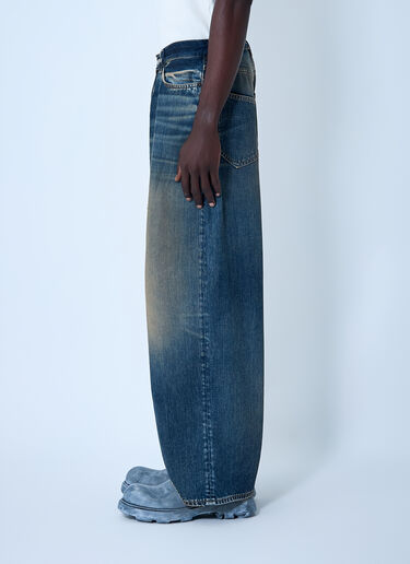 Acne Studios Distressed Five-Pocket Jeans Dark Blue acn0162011