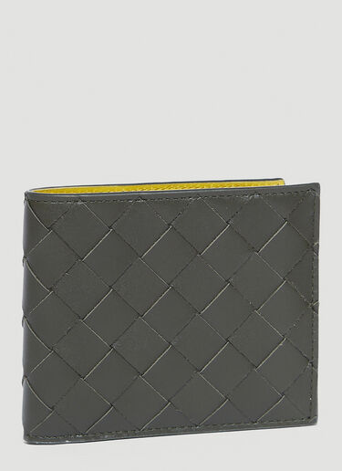 Bottega Veneta Bi-Fold Wallet Grey bov0145016