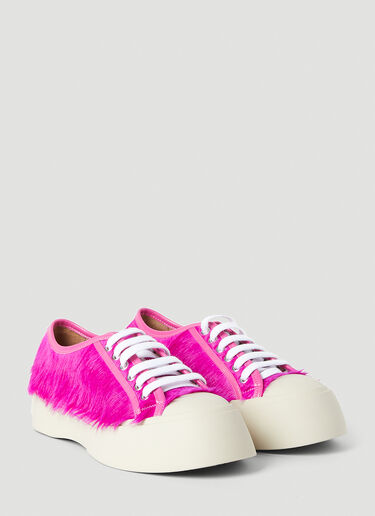Marni 파블로 헤어리 스니커즈 핑크 mni0253047