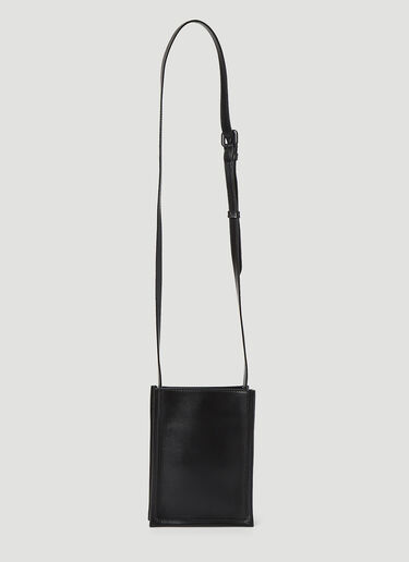 Alexander McQueen Embroidered-Logo Mini Crossbody Bag Black amq0146055