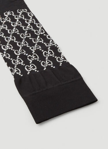 Gucci Diamond Monogram Socks Black guc0247246