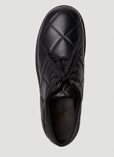 Bottega Veneta 绗缝系带鞋 黑 bov0149090