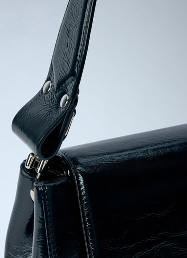 LN-CC® - Vivienne Westwood: Hazel Medium Shoulder Bag - Black Vivienne Westwood Hazel Medium Shoulder Bag Black vvw0266019
