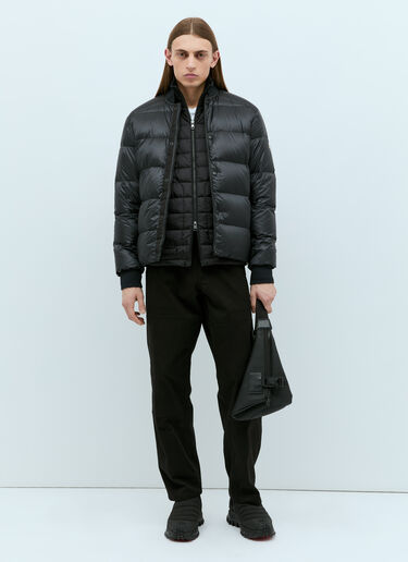 Moncler Bazena 短款羽绒服 黑色 mon0158002