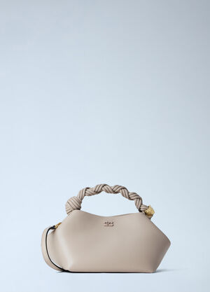 GANNI Bou Handbag Beige gan0255055