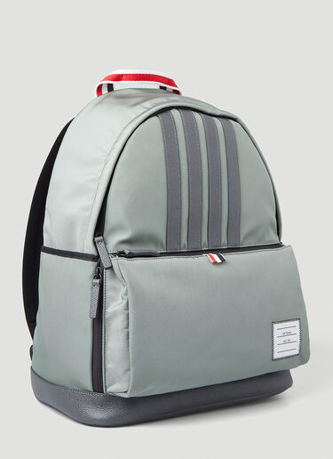 Thom Browne Four Stripe Backpack Grey thb0146028