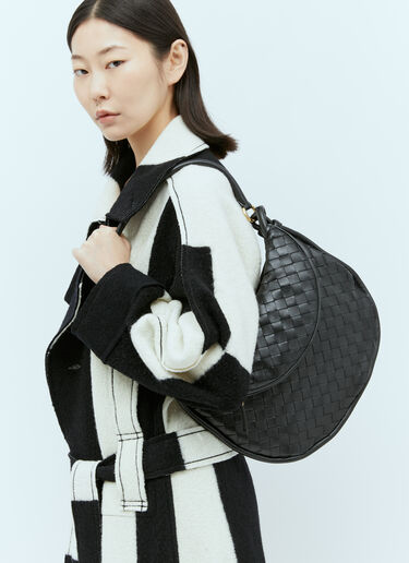 Gemelli Medium Shoulder Bag Bottega Veneta Gemelli Medium Shoulder Bag Black bov0254049